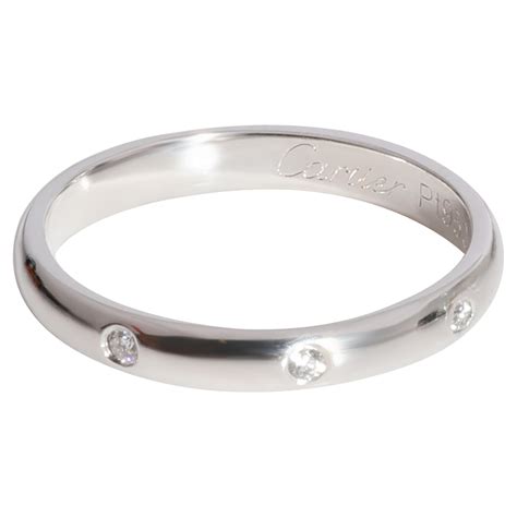 cartier wedding band love series|950 platinum wedding band.